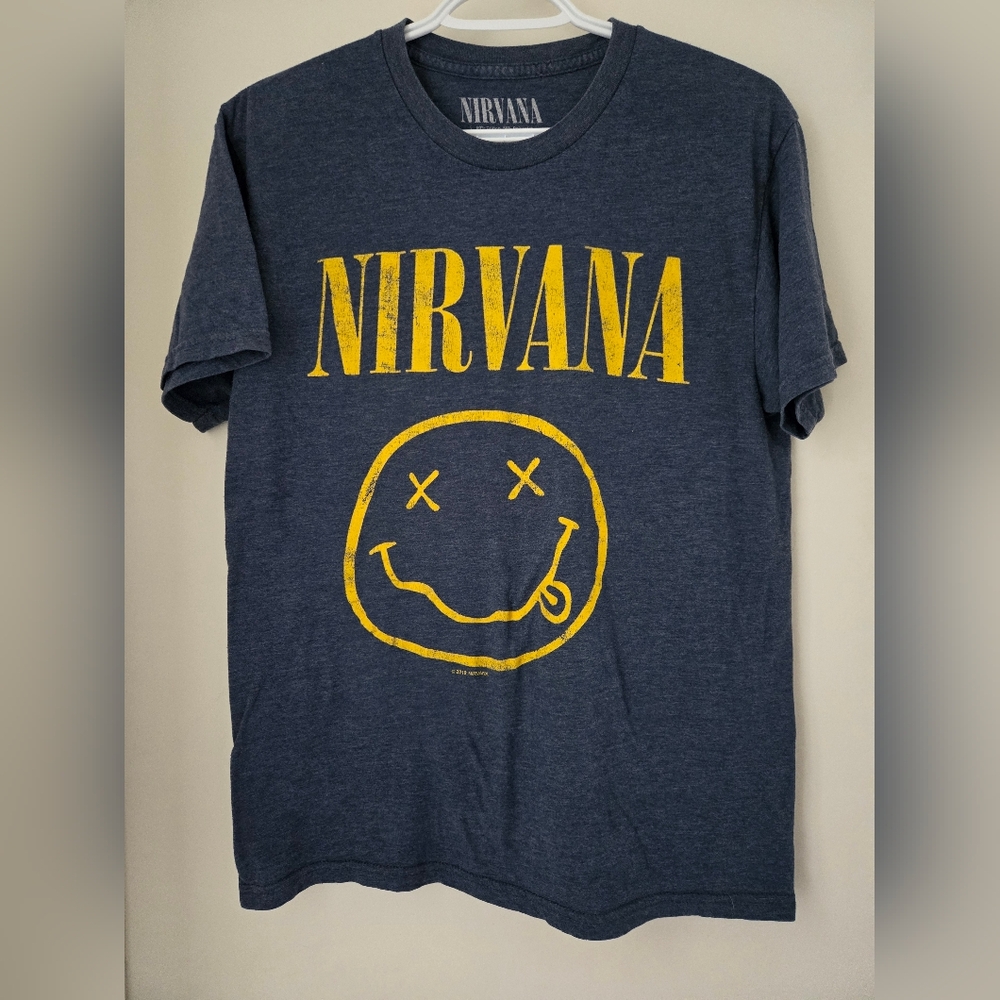 Mens Nirvana  band TShirt